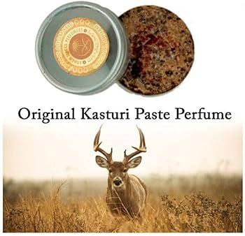 Kasturi Paste Perfume — Black Musk Deer Attar Gel 8g