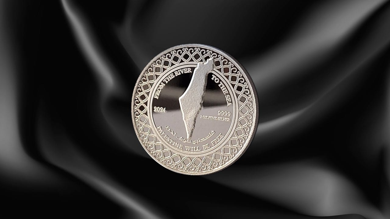 The Palestine Liberation Coin — 1oz Pure Silver Proof